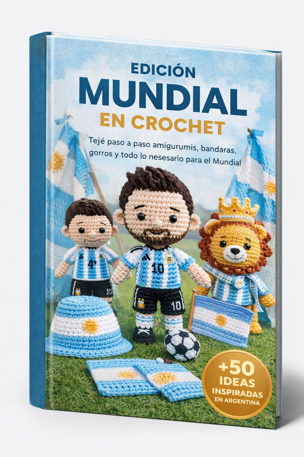 EDICION MUNDIAL EN CROCHET + 5 BONOS DE REGALO 🎁