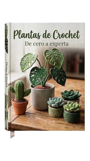 PLANTAS DE CROCHET +100 PATRONES + 8 BONOS DE REGALO 🎁